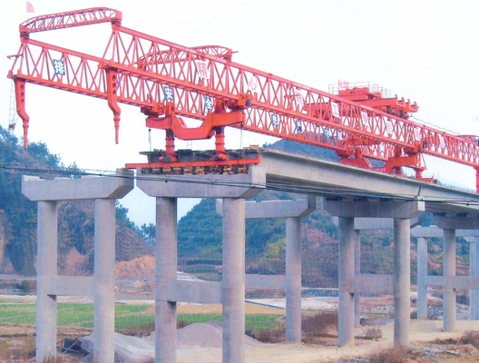 Mesin Ereksi Jembatan Jalan Raya Ringan Rentang 40M Ringan